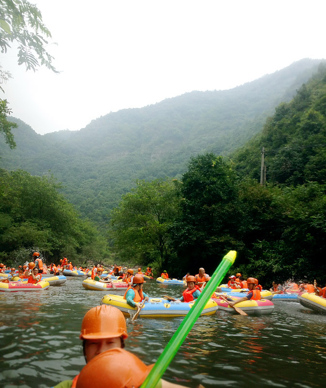 浙江科恩落地精英戶(hù)外拓展之“漂流記”