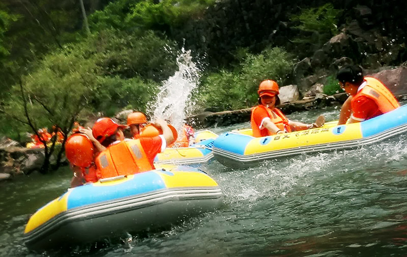 浙江科恩落地精英戶(hù)外拓展之“漂流記”