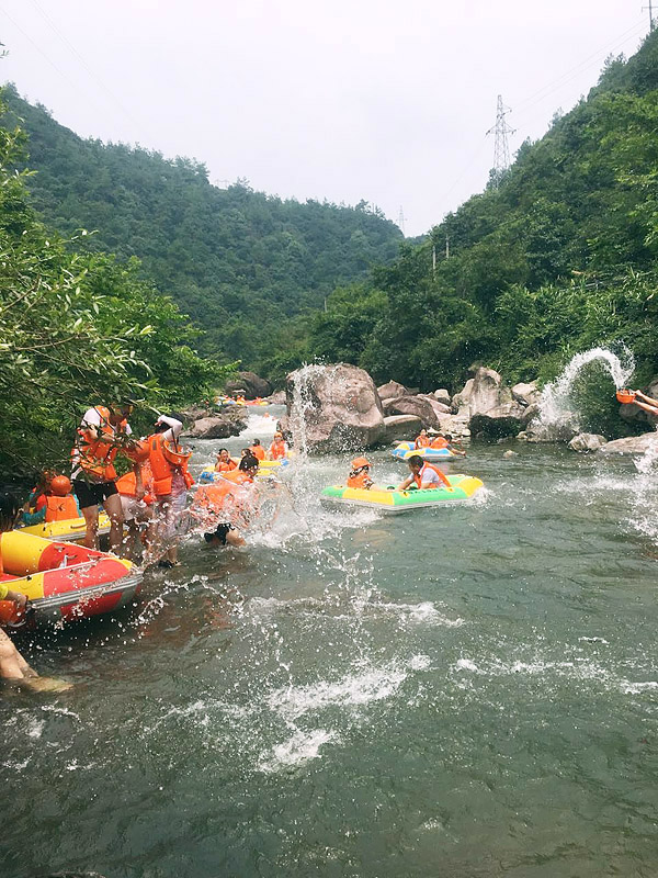 浙江科恩落地精英戶(hù)外拓展之“漂流記”